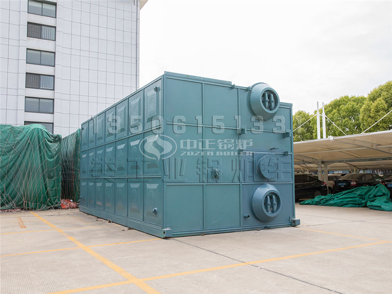 高效運行中的YQW燃氣導熱油鍋爐