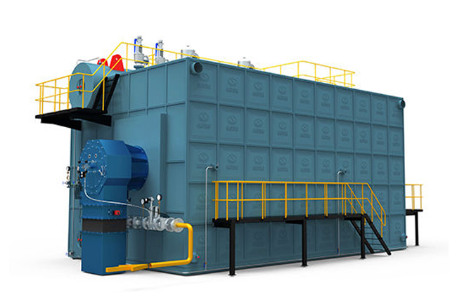 導熱油鍋爐安裝示意圖