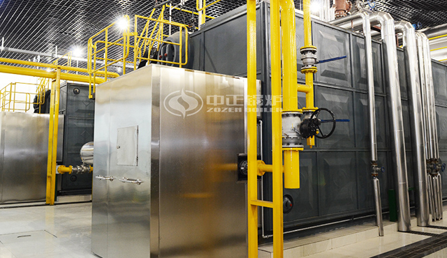 陜西中煙25噸SZS燃?xì)庹羝仩t項(xiàng)目